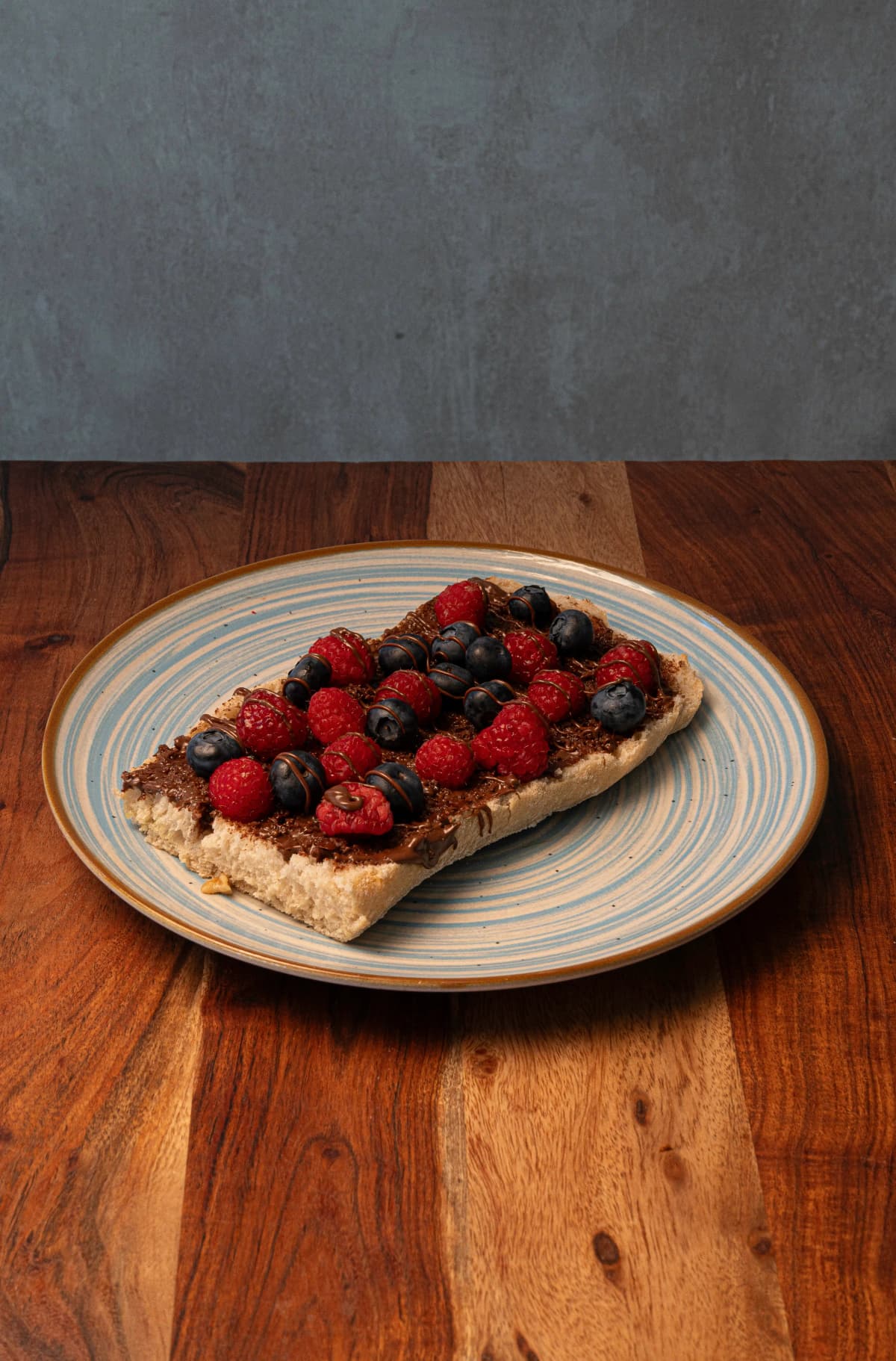 Tostada Nutella + Frutos Rojos - imagen 1